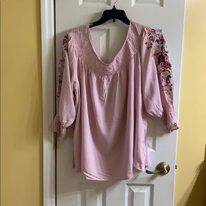 Beautiful off the shoulder Floral Blouse